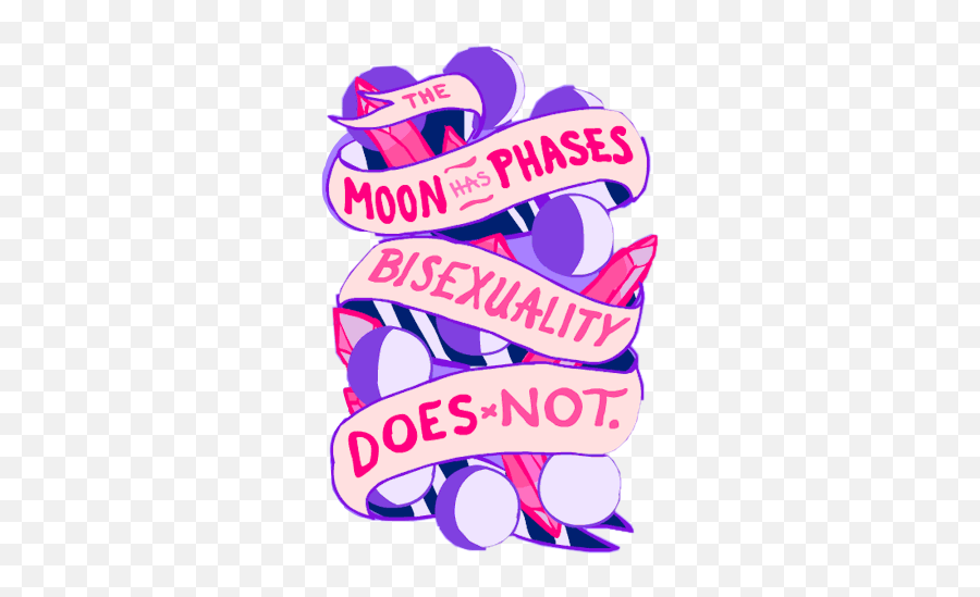 Bi Bisexual Pride Purple Pink - Clip Art Emoji,Lesbian Sign Emoji