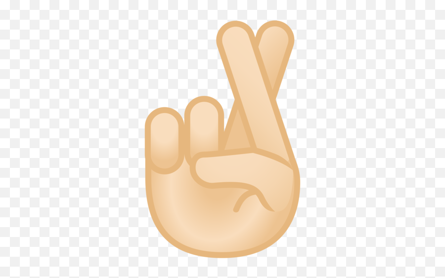 Cross Finger Emoji Transparent Png - Crossed Fingers Emoji Meaning,Cross Fingers Emoji Iphone