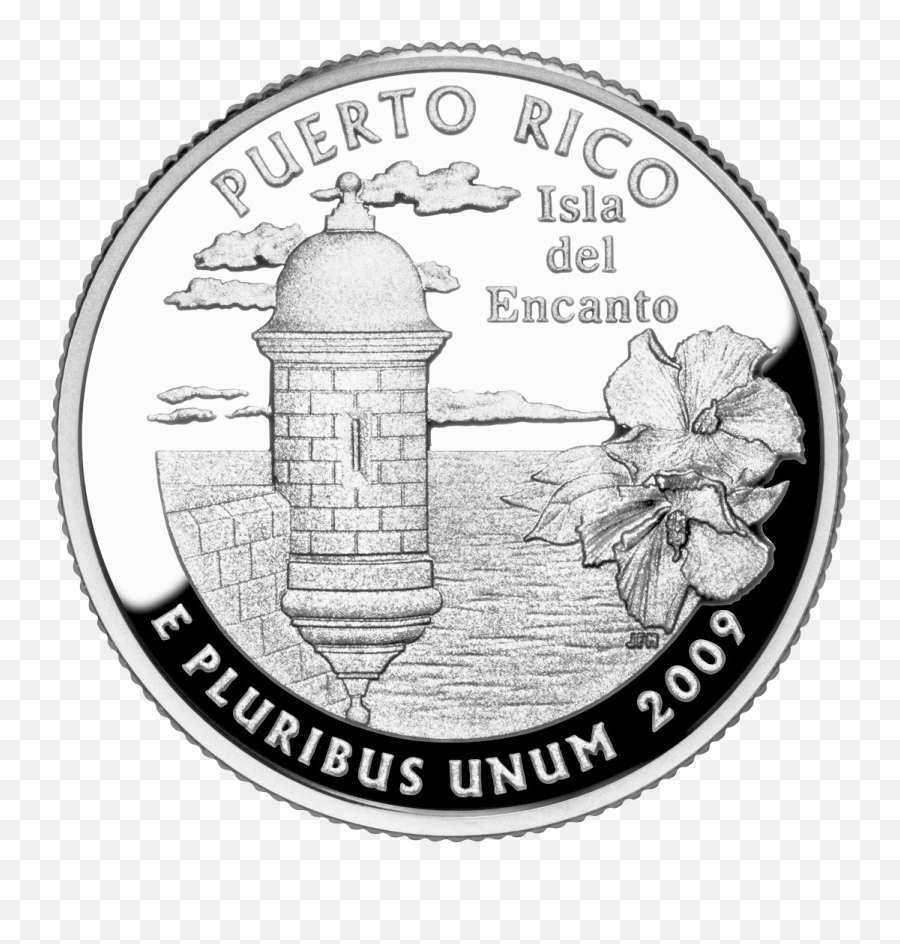 2009 Pr Proof - Puerto Rico State Coin Emoji,Emoji Puerto Rico