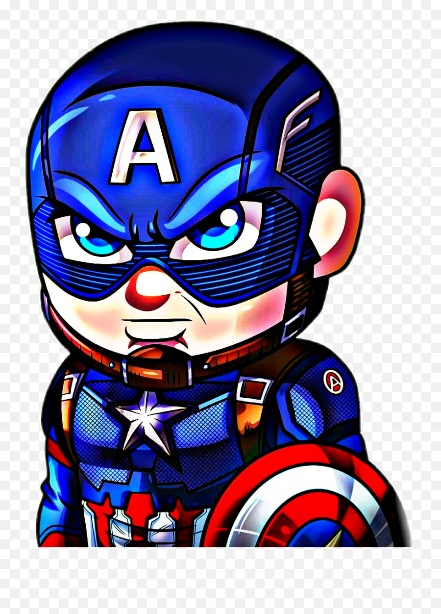 Captain Fan Art Sticker Fan - Captain America Fan Edit Emoji,Captain America Emoji