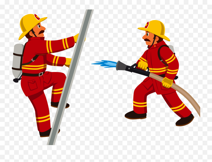 Firefighter Clipart Transparent Background - Firefighter Clipart Emoji,Firefighter Emoji