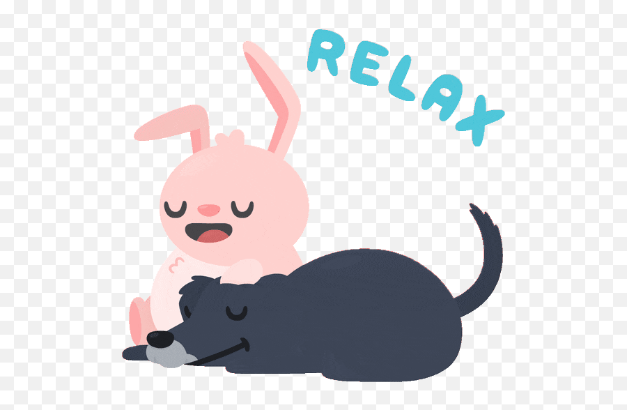 Chill Out Stickers For Android Ios - Gif Relax Take It Easy Emoji,Netflix And Chill Emoji