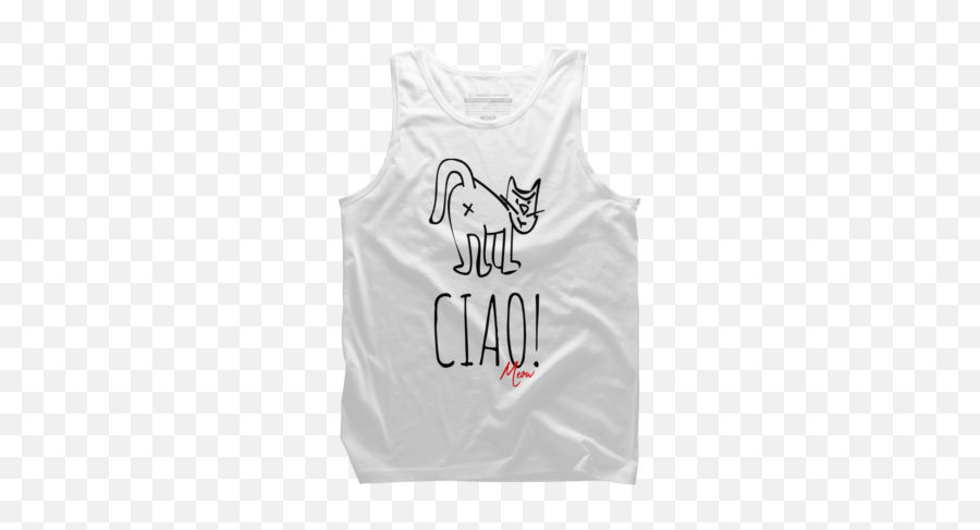 Cat Tank Tops Design By Humans Page 5 - Active Tank Emoji,Cute Cat Emoticons