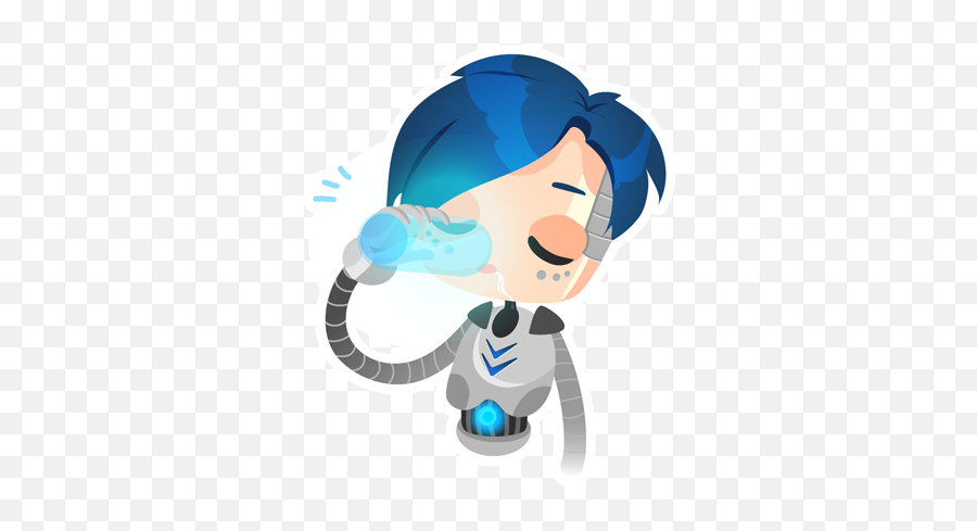 Int - Kawaii Cyborgs By Davlet Mametov Illustration Emoji,Surgeon Emoji