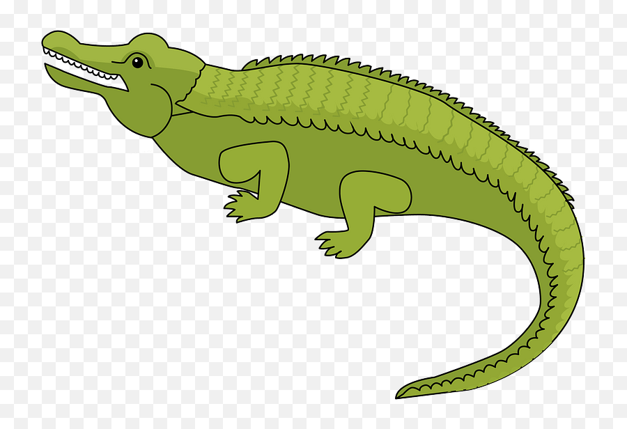 Alligator Clipart - Animal Figure Emoji,Alligator Emoji