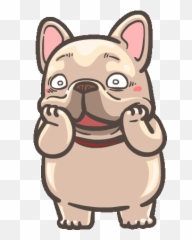Bulldog Gif Cute Love Gif - Animated French Bulldog Gif Emoji,Bulldog Emoji