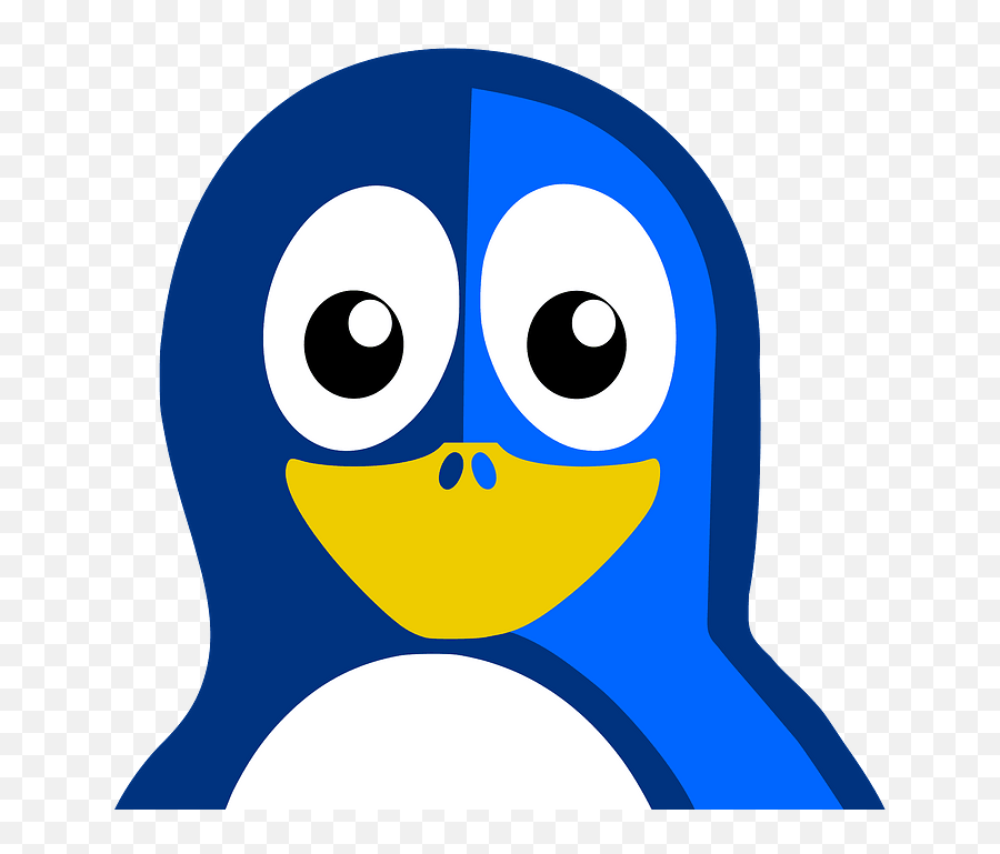 Blue Penguin Clipart - King Tux Emoji,Caveman Emoji