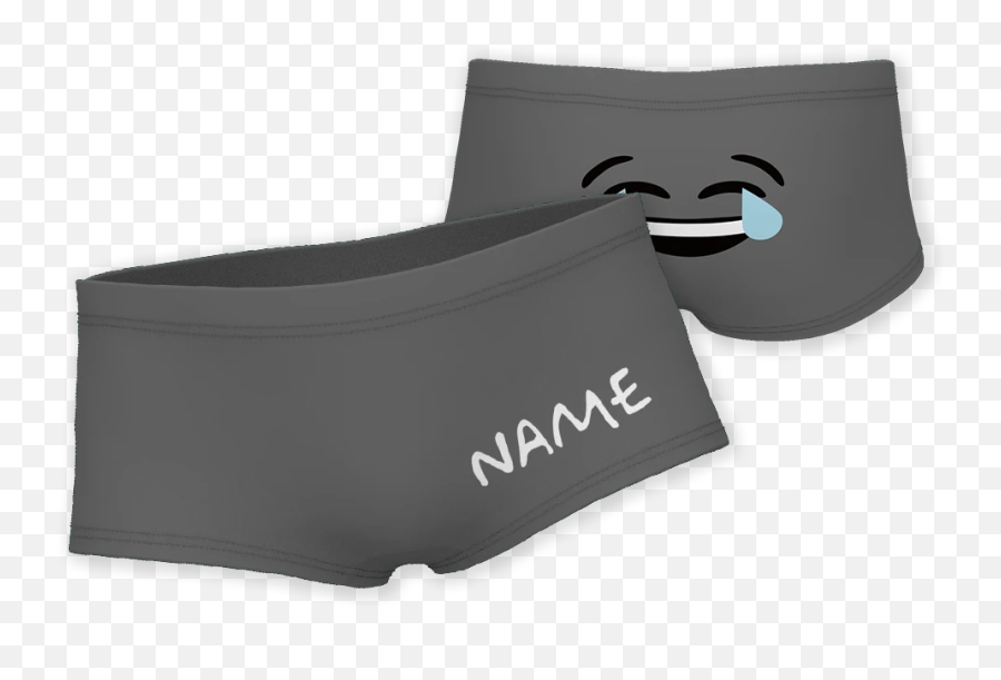 Emoji Kids Custom Name Boxer Short - Briefs,Belt Emoji