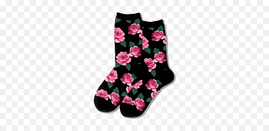 Womens Emoji Crew Socks - Sock,Emoji Rose