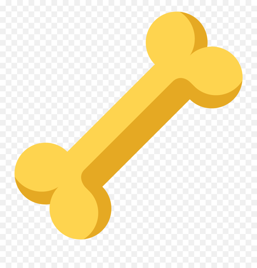 Clipart Dog Bone Clipart Dog Bone - Dog And The Bone Transparent Background Emoji,Dog Bone Emoji