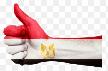 Egypt Flag Hand - Png Emoji