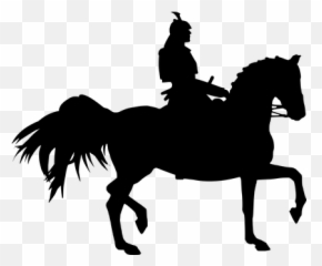 Free Soldier Army Vectors - Female Warrior On Horse Silhouette Emoji,Flag Horse Dancer Music Emoji