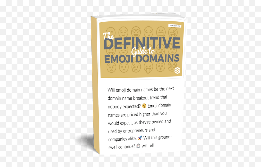 The Definitive Guide To Emoji Domains - Poster,Emoji Meaning Chart
