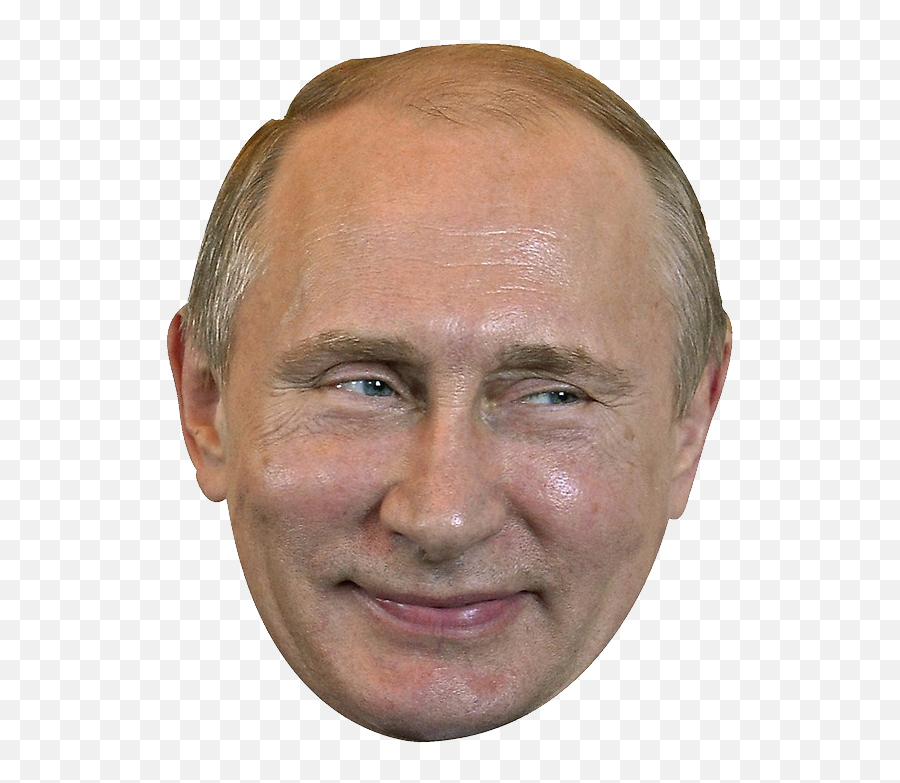 Putin Head Transparent Png Clipart - Vladimir Putin Face Png Emoji,Putin Emoji