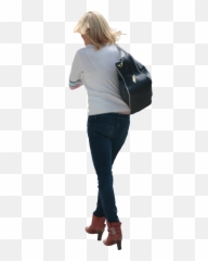 Walking People - Woman Walk Back Png Emoji,Walking Girl Emoji