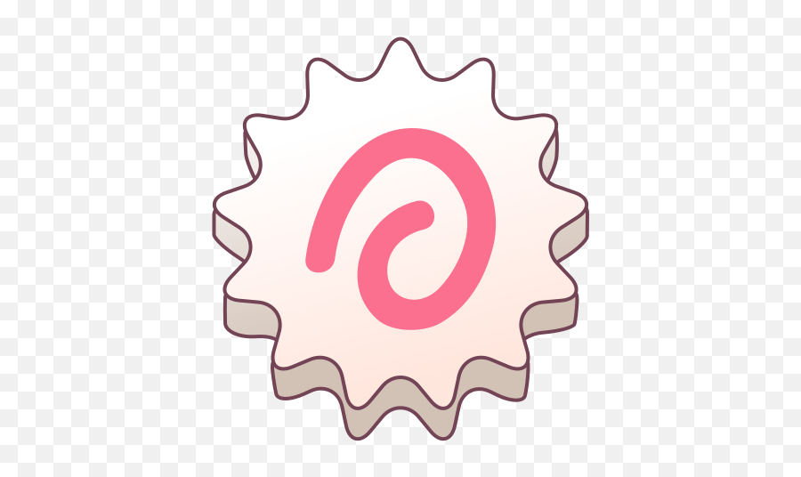 Fish Cake With Swirl Design Emoji For - Sonntag Stricken,Narutomaki Emoji