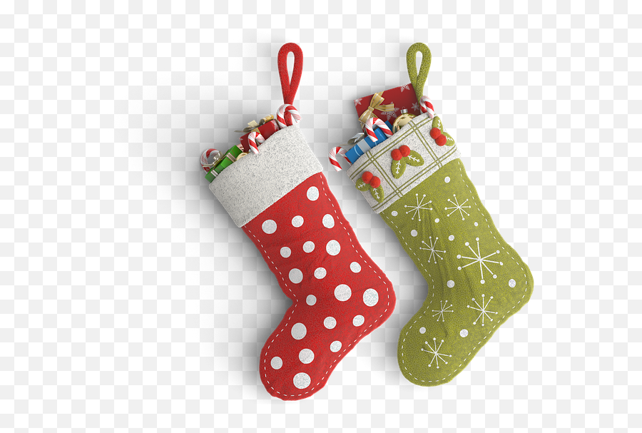Christmas Stockings - Transparent Background Christmas Stockings Png Emoji,Christmas Stocking Emoji
