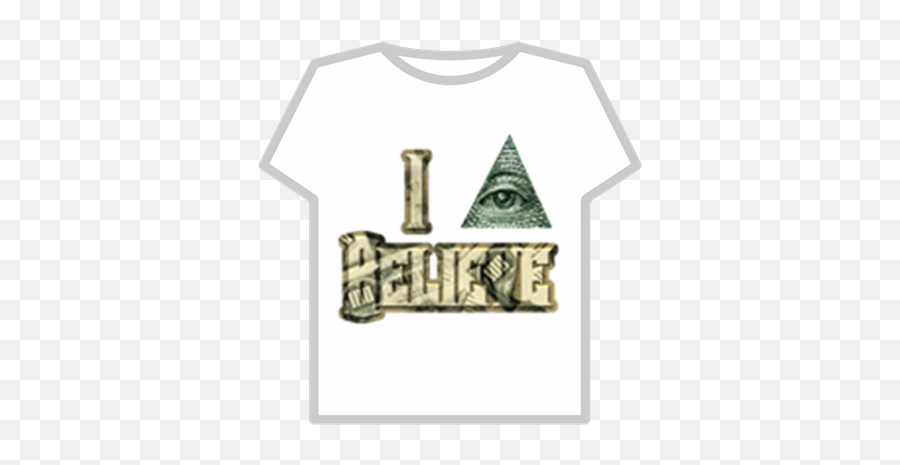 Believe Illuminati - Insta Logo T Shirt Roblox Emoji,Illuminati Eye Emoji