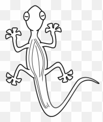 Lizard Clipart Black And White - Black And White Lizard Clip Art Emoji,Lizard Emoji