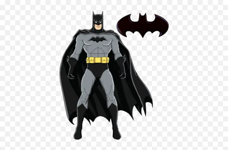 Batman Animado Stickers For Whatsapp - Batman Png Emoji,Batman Emoji