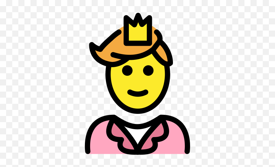 Prince - Clip Art Emoji,Prince Emoji