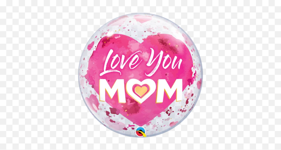 Mothers Day Bubbles Balloon Balloon Place - Love You Mum Bubble Balloon Emoji,Mothers Day Emoji