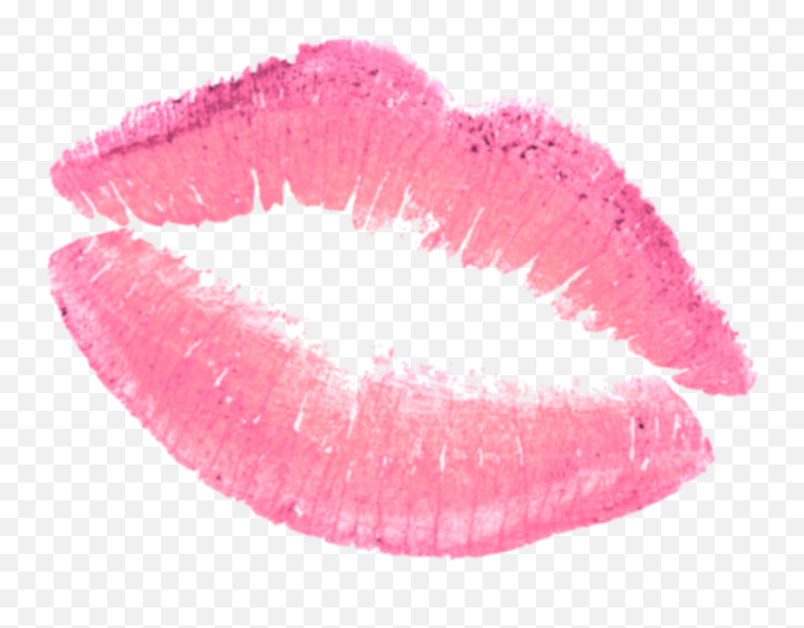 Popular And Trending Kussmund Stickers On Picsart - Transparent Background Kiss Mark Png Emoji,Lip Emoticons