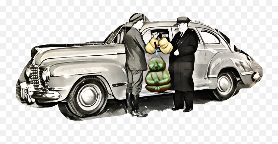 Comparing Fruit Car 1940u0027s Men Guys Pear Pears Hats - Desoto Suburban Emoji,Tow Truck Emoji