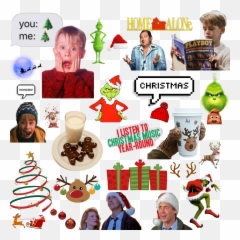 freetoedit christmas wallpaper homealone movie film aes Emoji