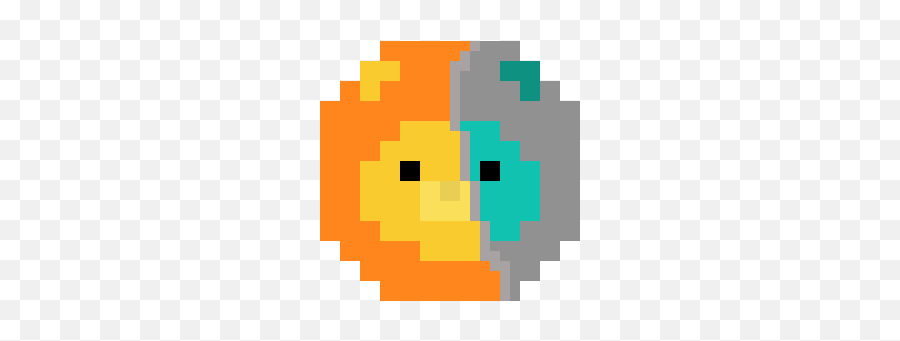 Cyborg Lion Pixel Art Maker - Minecraft Apple Png Emoji,Lion Emoticon