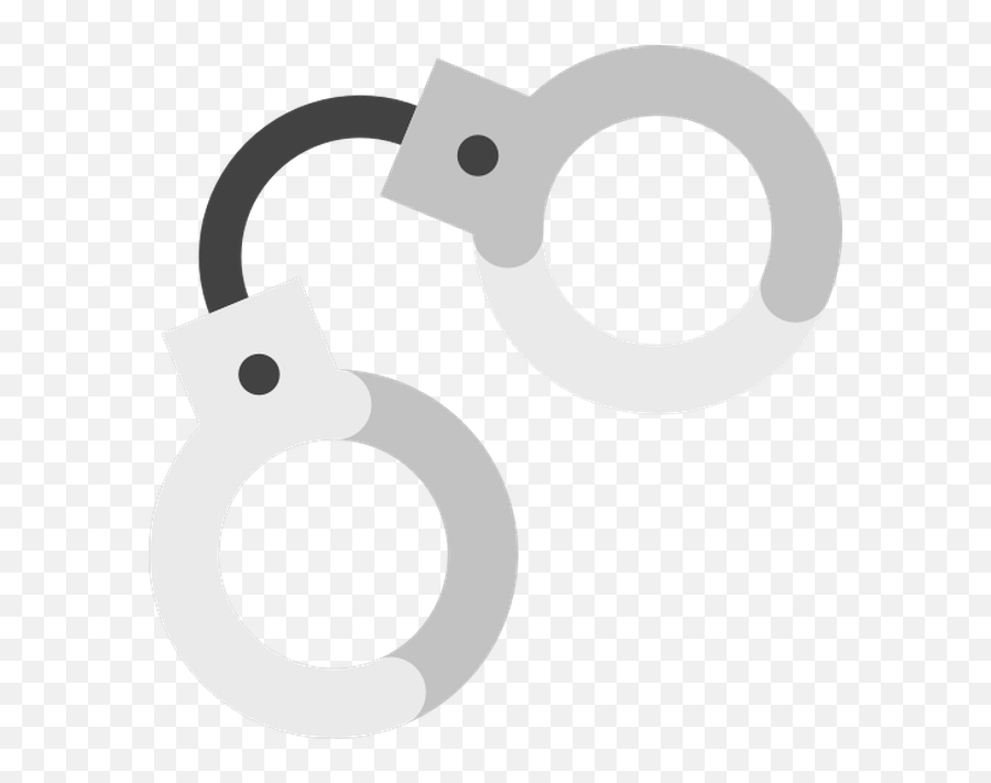 Handcuffs Clipart Cartoon Handcuffs Cartoon Transparent - Circle Emoji,Whips And Chains Emoji