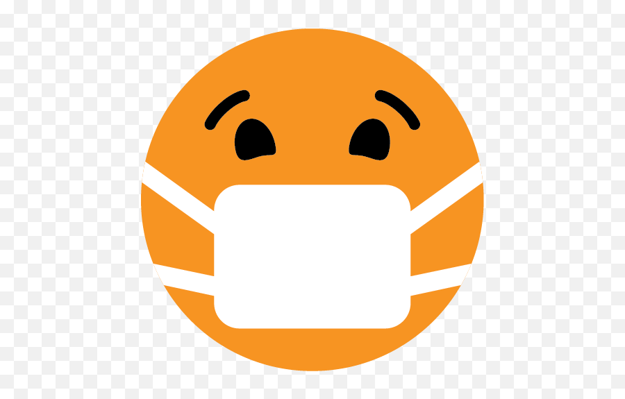 Warhawks Return Campus Re - Opening Port Du Masque Obligatoire Smiley Emoji,Tissue Emoticon