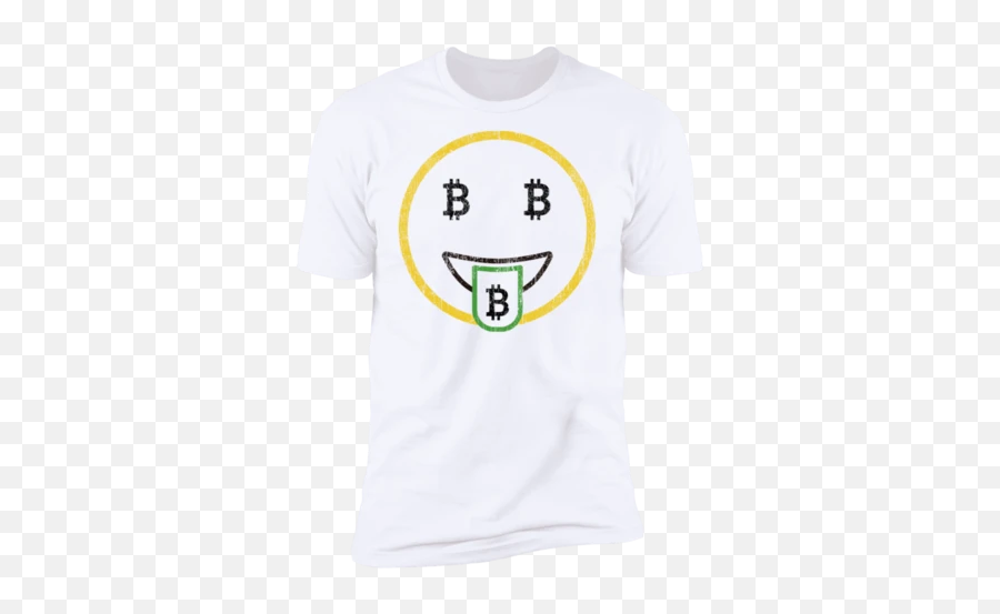 Shirts - Happy Emoji,Bitcoin Emoji