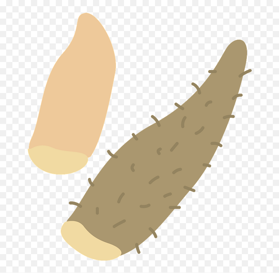 Chinese Yam Clipart - Yam Emoji,Yam Emoji