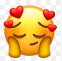 Emoji Mashup - Sad Emoji With Hearts,Emoji Llorando