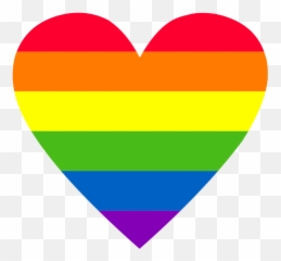 Rainbow Heart Png Picture - Rainbow Heart Transparent Background Emoji,Rainbow Hearts Emoji