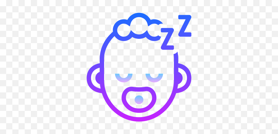 Sleeping Baby Icon - Free Download Png And Vector Dot Emoji,Sleeping Beauty Emoji