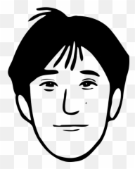 Free Sad Man Illustrations - Black Hair Men Clipart Emoji