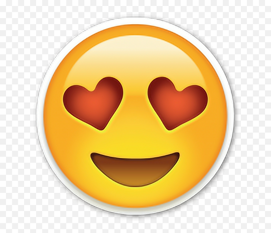 Emoji Emojis Emoticono Emoticonos - Smiling Face With Heart Shaped Eyes Emoji,Emoticono