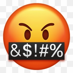 Emoji Characters Emoticon - Mad Transparent Background