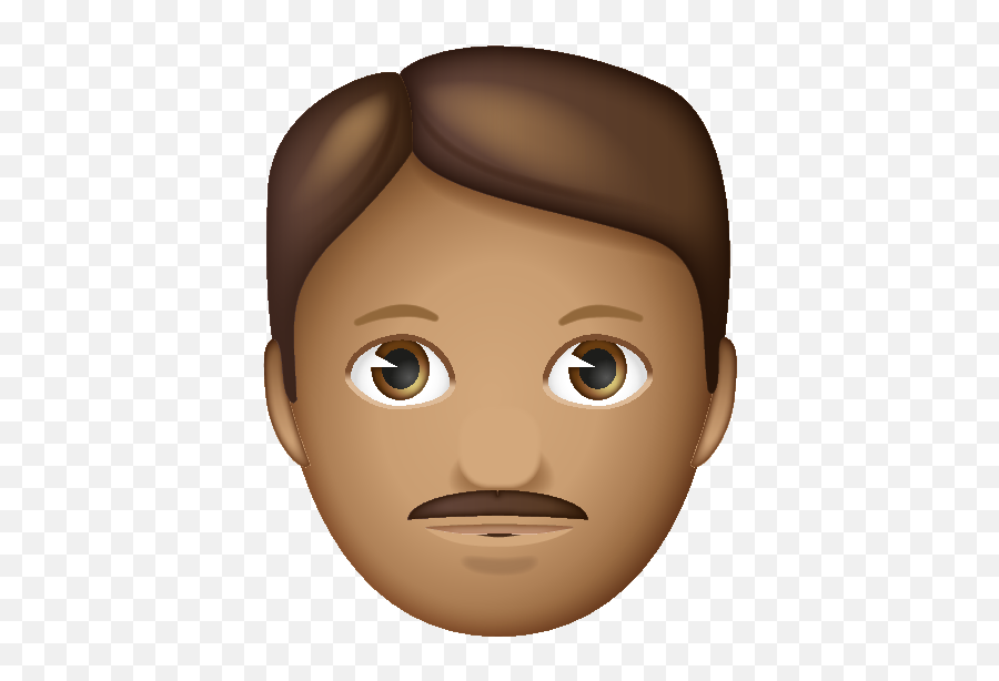 Emoji - Cartoon,Emoji With Mustache