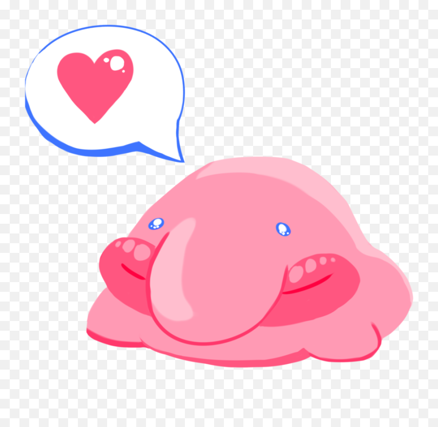 Manatee Clipart Emoji Manatee Emoji - Blobfish Cartoon Transparent,Blobfish Emoji