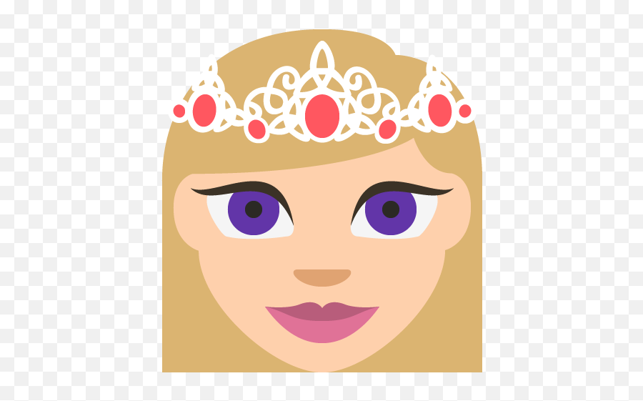 Medium Light Skin Tone Emoji Emoticon - Emoji Princes Vector Png,Light Skin Emoji