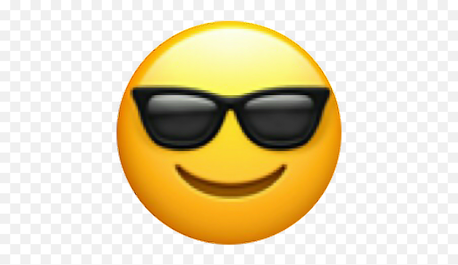 Cool Emoji Sunglasses Relax Chill Like Life Summer Free - Smiley Emoji,Relaxed Emoji