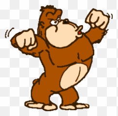 Comic Cons Stickers For Android Ios - Ape Clipart Emoji,Bear Emoji Android