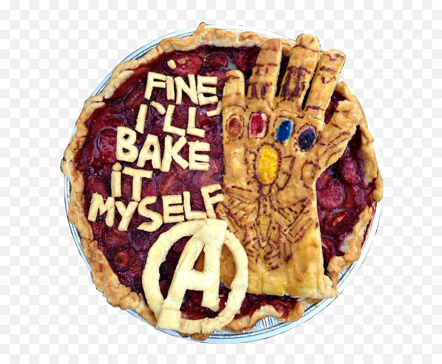 Ftestickers Avengers Pie Movie - Cherry Pie Emoji,Cherry Pie Emoji