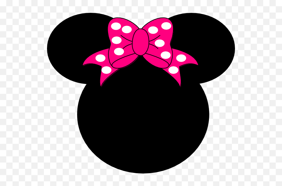 Free Minnie Mouse Ears Download Free - Minnie Mouse Head Png Transparent Emoji,Minnie Mouse Emoji Copy And Paste