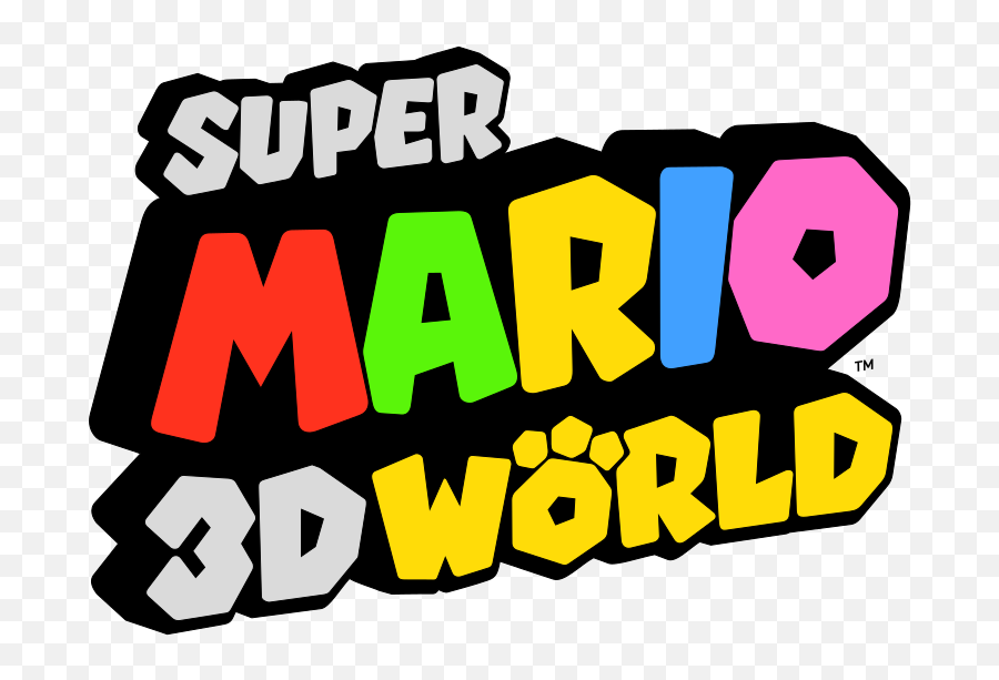 Super Mario 3d World Logo - Super Mario 3d World Emoji,Emoji Super Mario