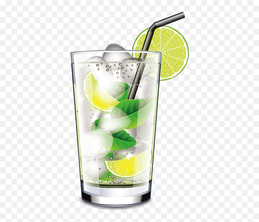 Transparent Png Image Lemon Clipart - Mojito Cocktail Png Emoji,Mojito Emoji