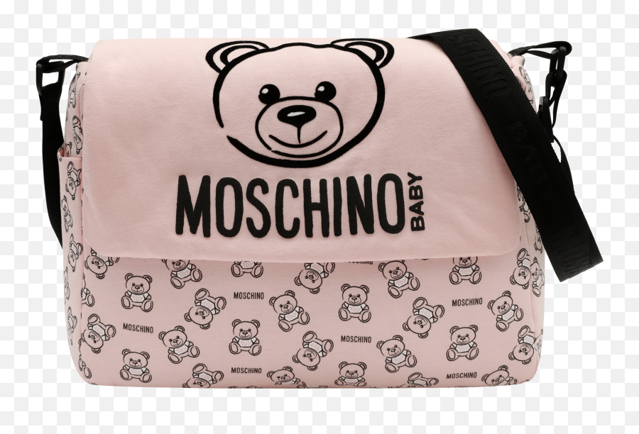 Mommy Bag With Teddy Bear Print - Moschino Emoji,Shoulder Emoticon
